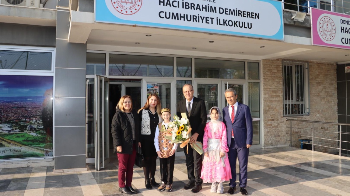 İlçe Milli Eğitim Müdürümüz Sayın Mehmet ÇİMEN' in okulumuza ziyareti